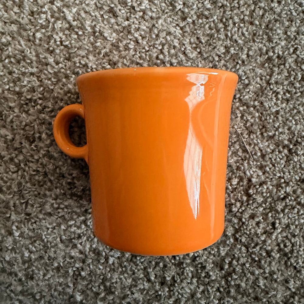 Fiesta Ware Orange Mug Coffee Tea